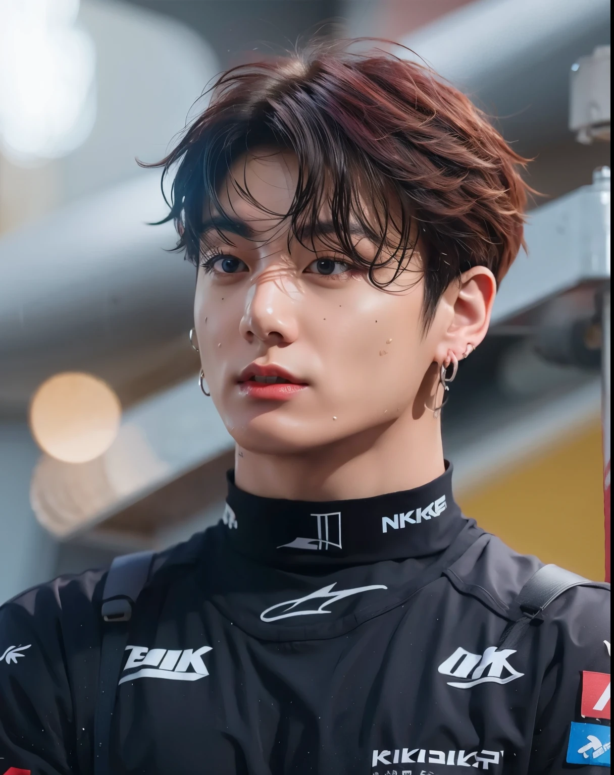 Jungkook BTS, muscular and marked
