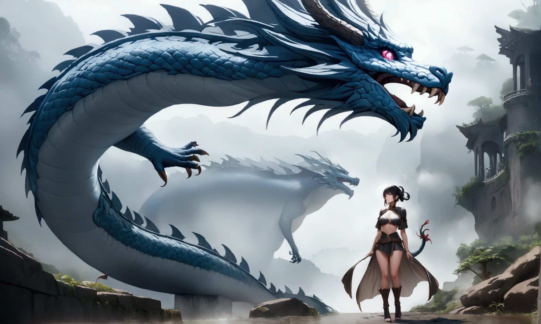 Sexy dragoness