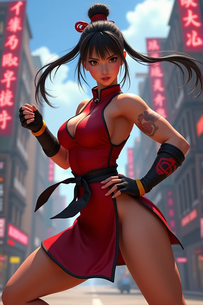 ((best quality)), ((4k)), ((highres)), ((masterpiece:1.2)). ((detailed)), ((ultra realistic)), ((intricate details)), ((full body picture)), ((character design sheet)), ((blank background)), ((standing in a blank background)), a full body shot of a beautiful thai female, thai woman, thai beauty, ((emphasis on her thai complexion)), ((black hair)), perfect face, gorgeous face, detailed eyes, detailed lips, about 5'7 tall, about 25 years old, small-sized breasts, b cup breasts, athletic body, she's dressed in a muay thai outfit with muay boran hand ropes, ((muay boran hand ropes)).