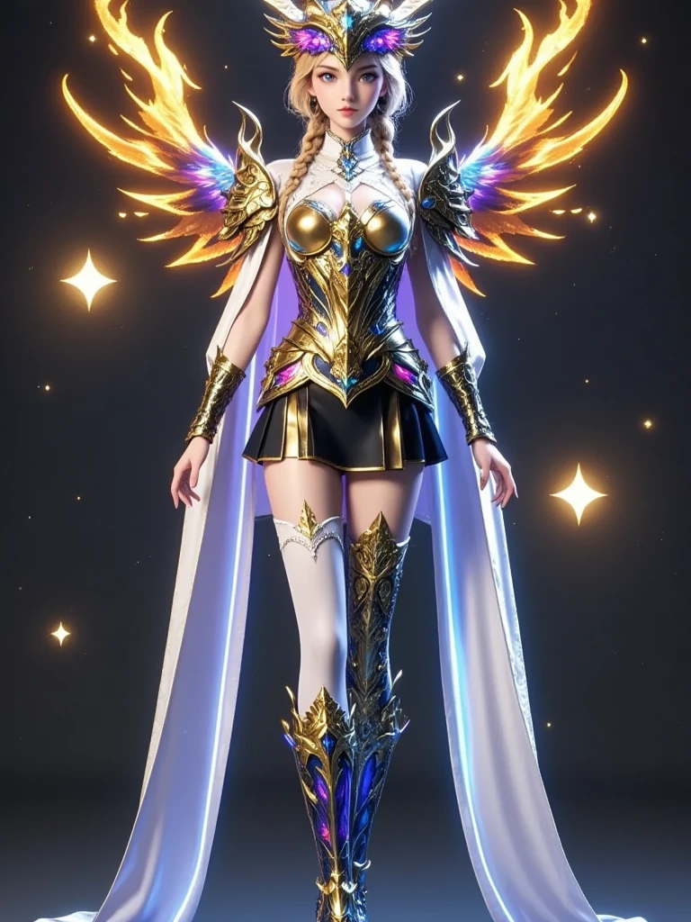 Asgard，valkyrie，Senhora Cavaleiro，Anatomia correta，epic fantasy digital art，tmasterpiece，8k，high-definition resolution，desenho detalhado，Qulidade Superior，, Epic composition,