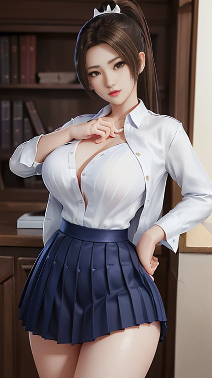 、(movie デジタルアート: 1.3), high quality, masutePiece, 最high quality, Super Details, figure, [4K Digital Art]、 Linzugunar, (Sharp focus: 1.5), (Moody lighting:1.2), Depth of written boundary, Bokeh, 4K 、High resolution, Very detailedな, Very detailedな CG Unity 8K 壁紙, Actual, realism, Original photo, 美しくDelicate face, Pale skin, Realistic Glowing Skin, Detailed fabric texture, Detailed hair texture, Perfect body, Pretty face, Acura, Anatomically correct, The facial details are very rich, Eye and skin texture, Natural neck length, (Beautiful Eyes、Beautiful Hands), (Glowing Skin:1.2), Thin legs, Thin legs, detailed characters、Delicate face、This background、 One girl, solo, High resolution, masterpiece, accurate, Anatomically correct, Winner of numerous awards, 最high quality, Damaged, High-resolution model, High detail, Retina, Very detailed, Textured skin, Ultra high definition, movieの光効果, movie, movie撮影, Chiaroscuro, Background blur, Everything detailed and exquisite、Complete human body、Correct human body、Perfect human body、Accurate human body、Detailed Background、精巧な背景

throw, Waltan、
Dramatic cosmetics、cosmetics、Pi　lipstick、eye make up、mascara、eyeliner、eye shadow、Rainbow colored contact lens skirt、tight shirt and pencil、Pin heels、Attractive Smiling Woman)), Blurred Background、short hair, Detailed face, high quality, High resolution、figure書館、Librarian Woman、Beautiful Face、((More viewing available in the stands、国家figure書館、Between large and narrow bookshelves、Standing among bookshelves、Full of photos from toe to toe、throw,Defeat your opponent))