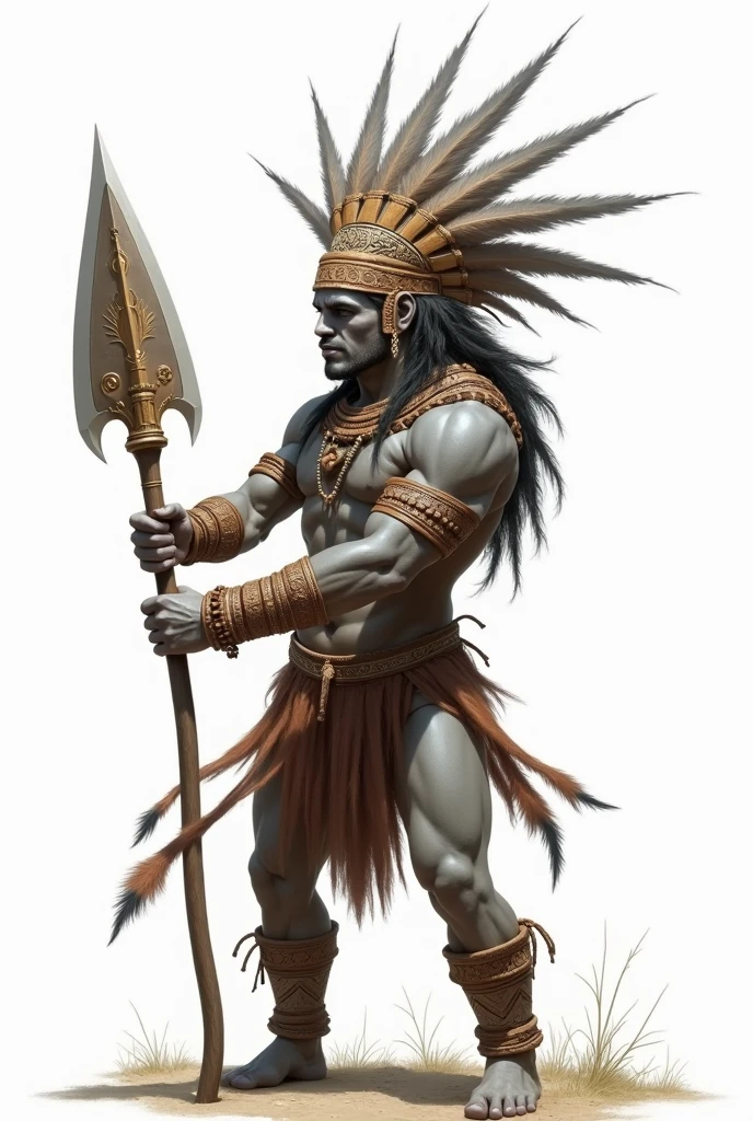 Guatemala national hero tecun human made in black and white pencil easy to draw