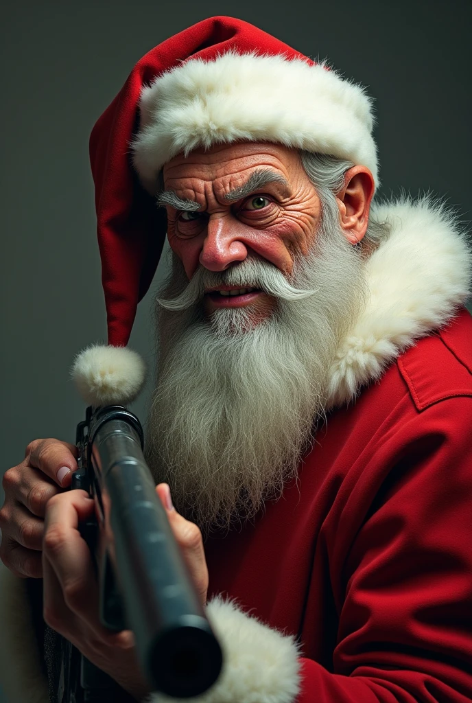 Hyperrealistic art of <lora:Santa Claus:1.5>
Santa Claus a bloody face man in a santa suit holding a large hammer in Christmas Eve, Extremely high-resolution details, photographic, realism pushed to extreme, fine texture, incredibly lifelike