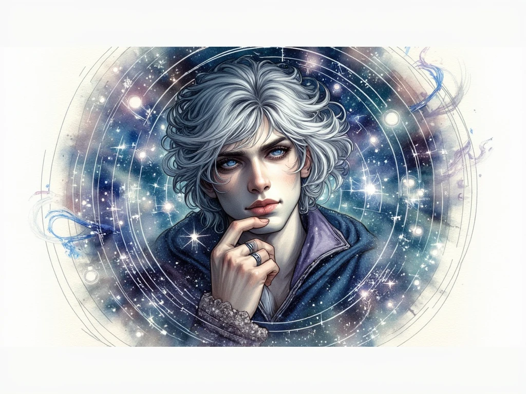 The Starkeeper with white hair 