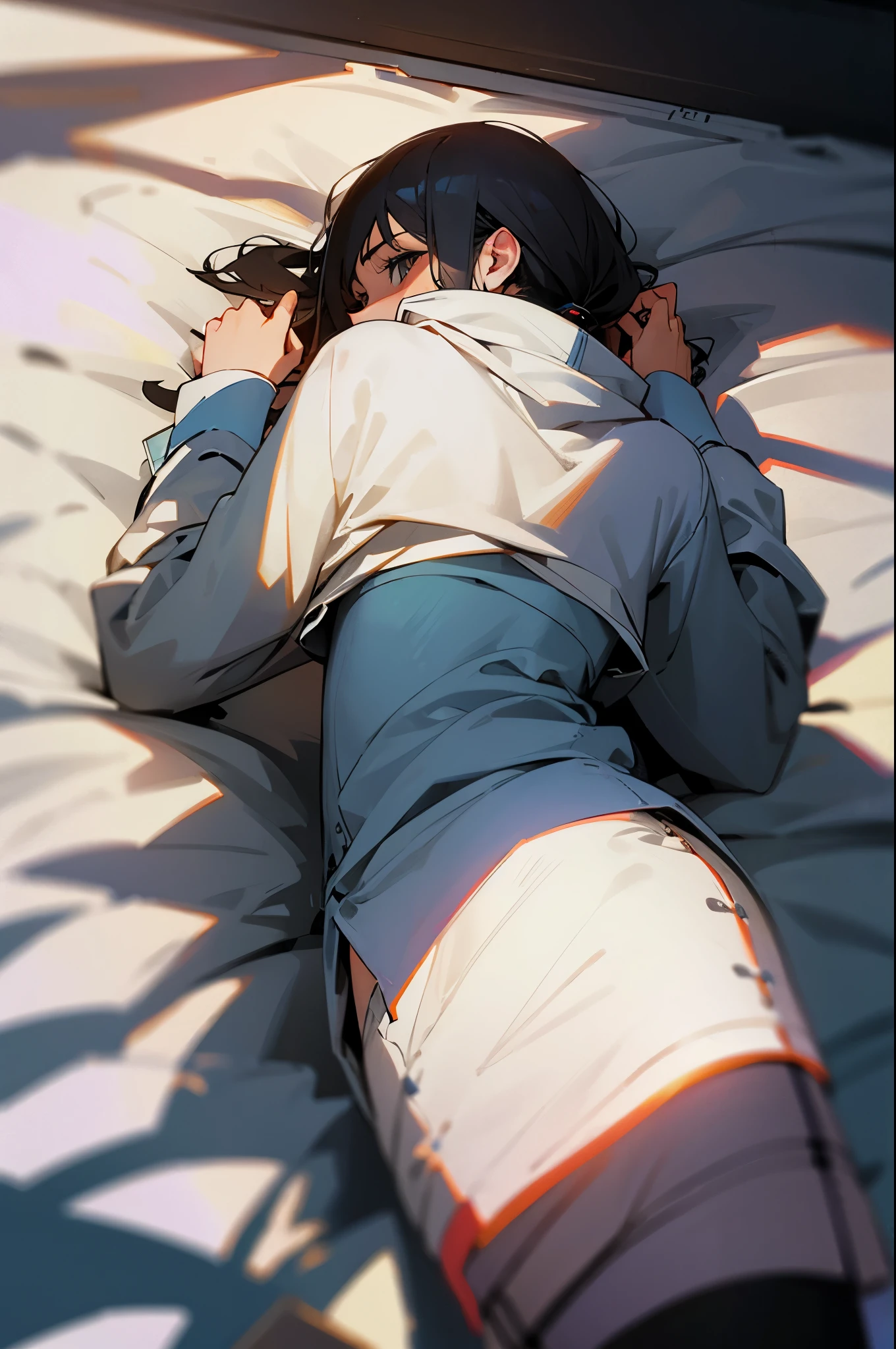 Two boys sleeping 