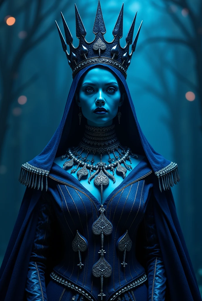 8K, highly detailed, digital photography, painting, medium shot of a (underworld queen) , Nikon d850, F/8, dripping Psychedelic, diabolic smile, satanic, on the edge, intricate, perfect lighting, perfect shading, hdr, (photorealistic:1.6)