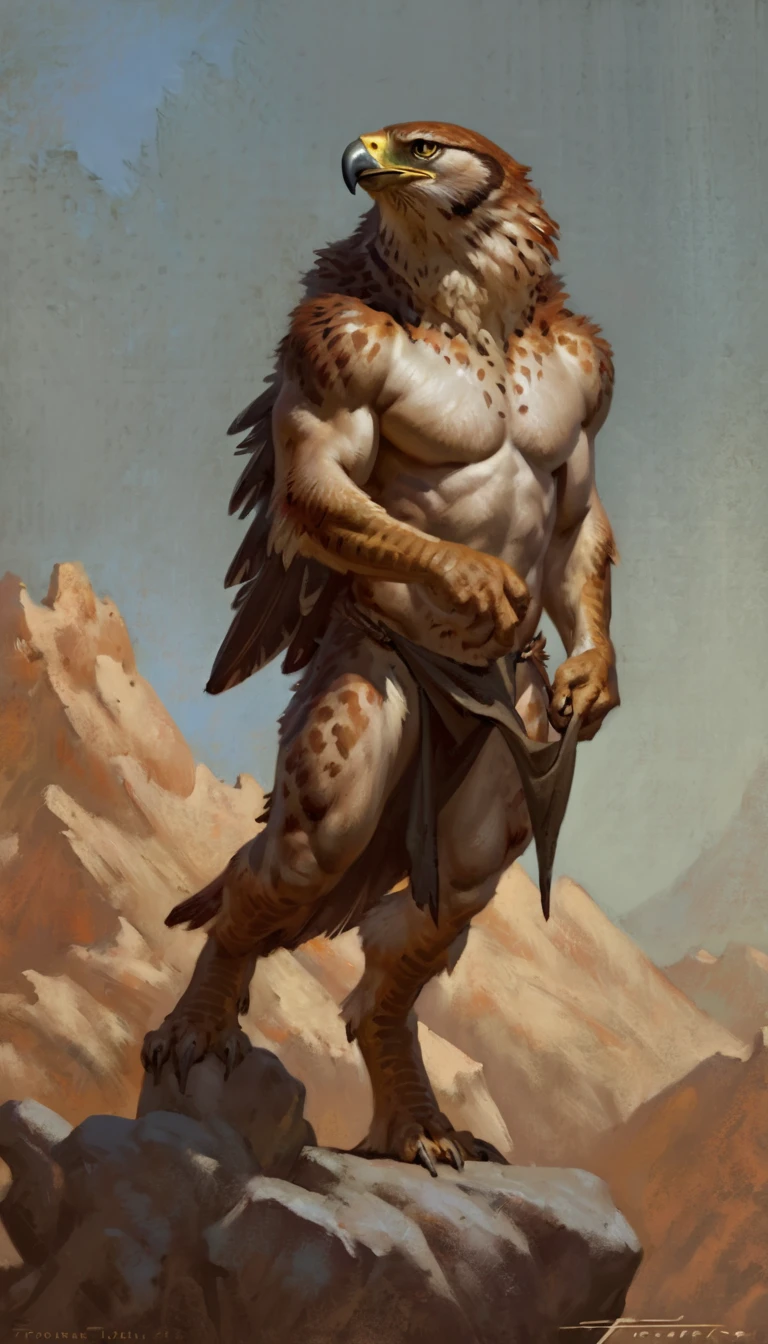 male hawk , alone , ผลงานชิ้นเbreast, best art , by Taran Fiddler ...