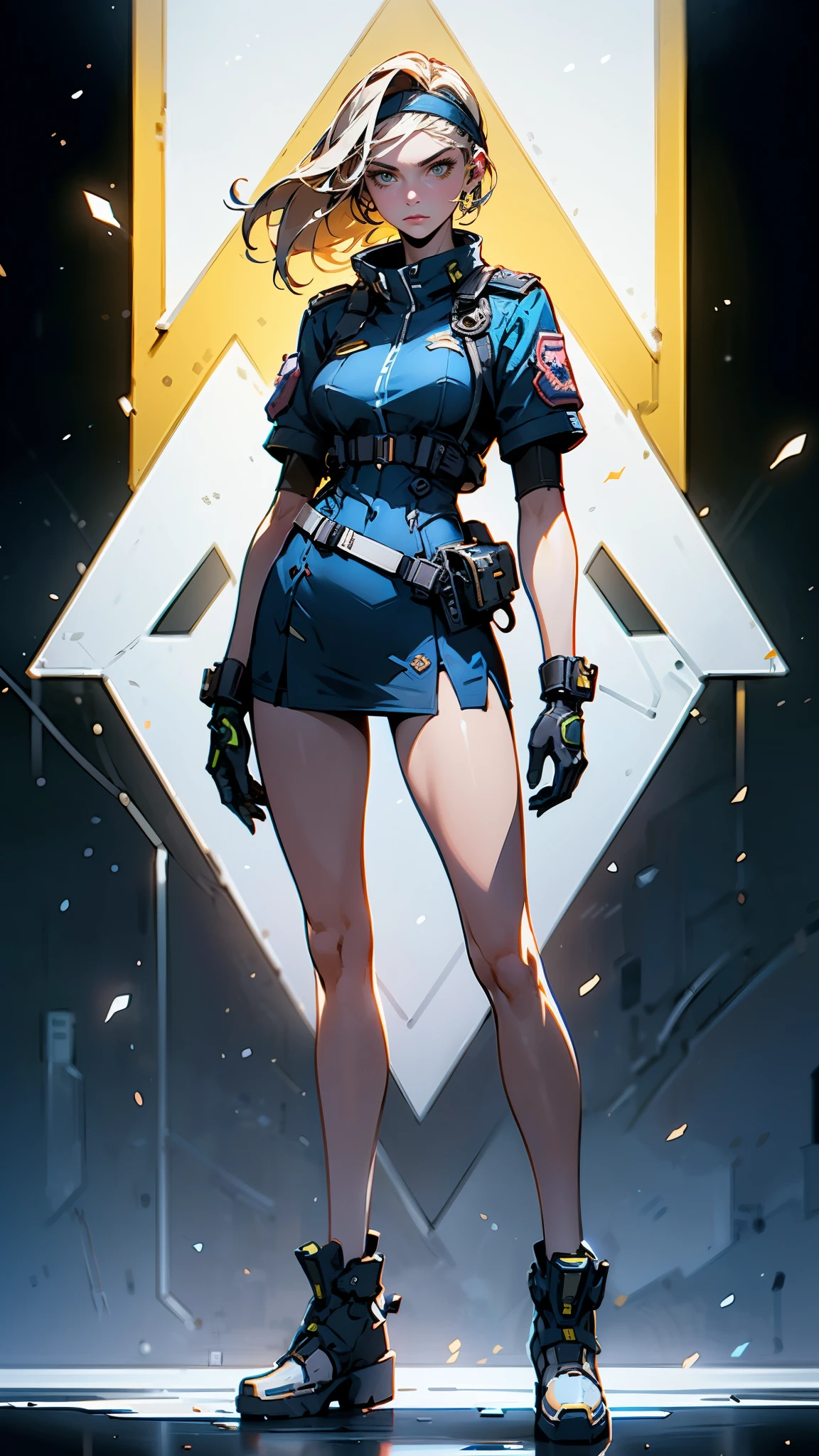solo, 1girl, gas mask, girl wearing gas mask, bullet proof vest, body armor, combine soldier, jump suit, two tone clothes, shoulder armor, helmet, helicopter helmet, helicopter, loose clothes, loose jacket, jacket hanging on elbows, combat boots, blue urban camo, blue camo, cameltoe, science fiction, mature woman, milf, large breasts, small breasts, flat chest, wide hips, thicc, toned legs, curvy, armband, leg armor, military, sexy tight clothes, glowing eyes, ass, city, skyscraper, tower, military, mechanic girl, vehicle, apc, truck, humveed, pilot, driving, waist coat, abs, athletic, sweat, night, stars, moon, (blue glowing eyes), chest rig, holster, pistol holster, belt, submachine gun, metal crates, laptop, backpack, radio on shoulder, hoodie down, city night, coat collar, toolbelt, tablet, holding weapon, holding gun, neon genesis evangelion