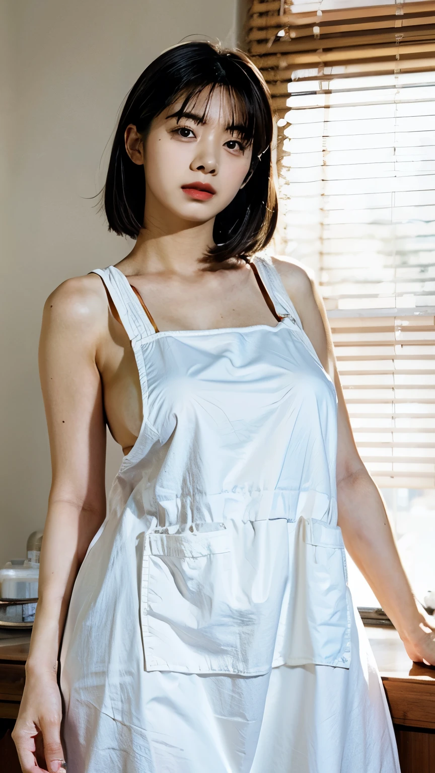 Big Breasts　 naked apron