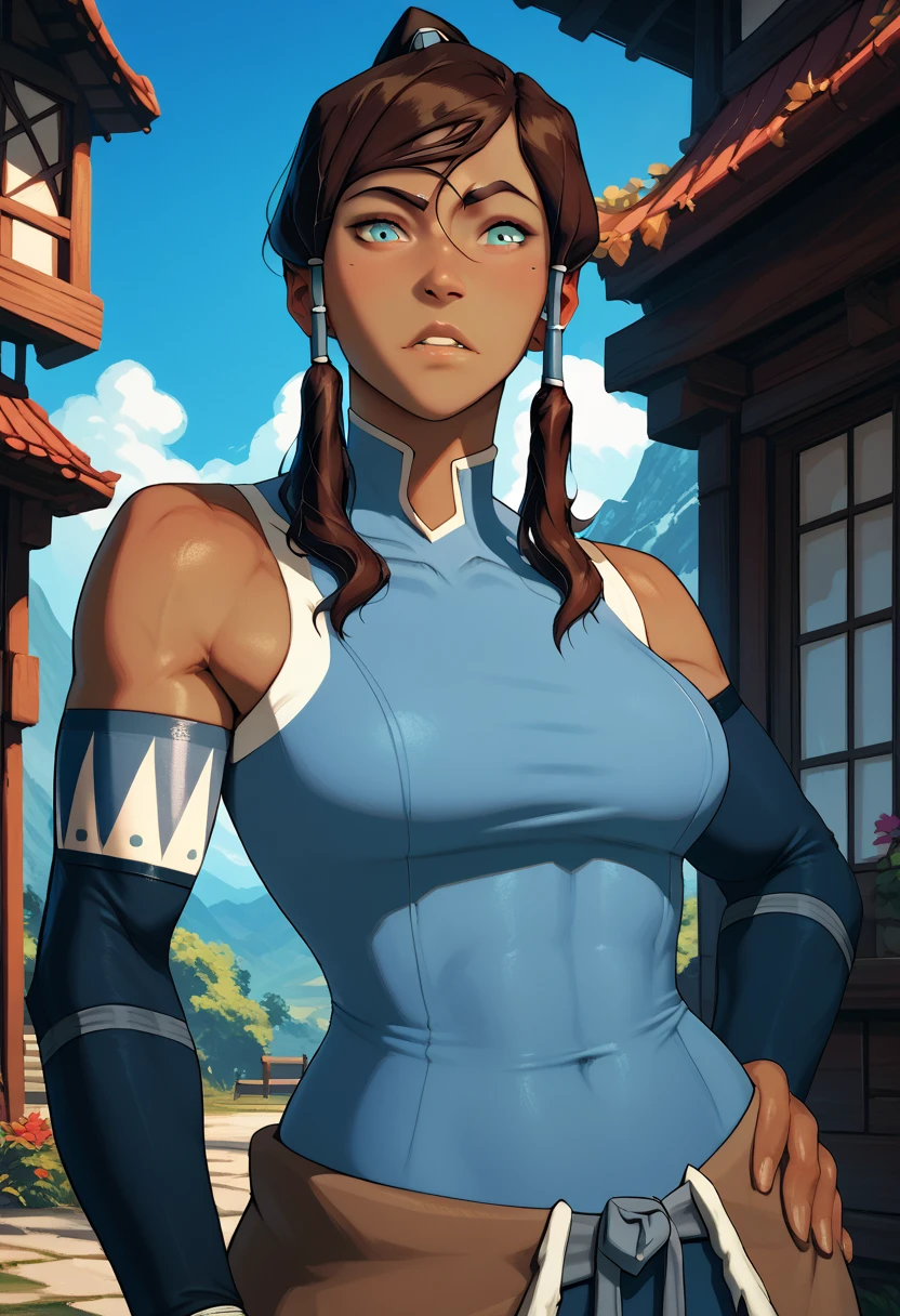 (Korra), Solo female, great body, thick hip, hand on hip