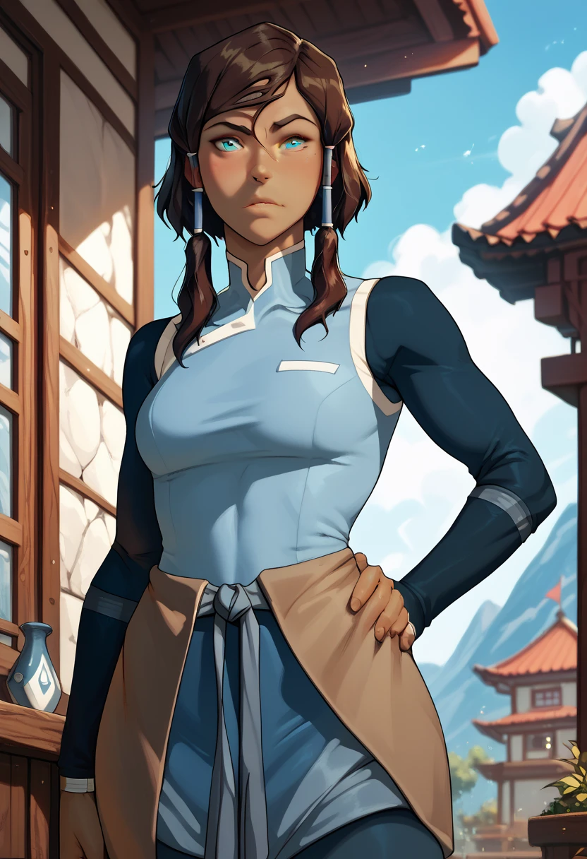 (Korra), Solo female, great body, thick hip, hand on hip