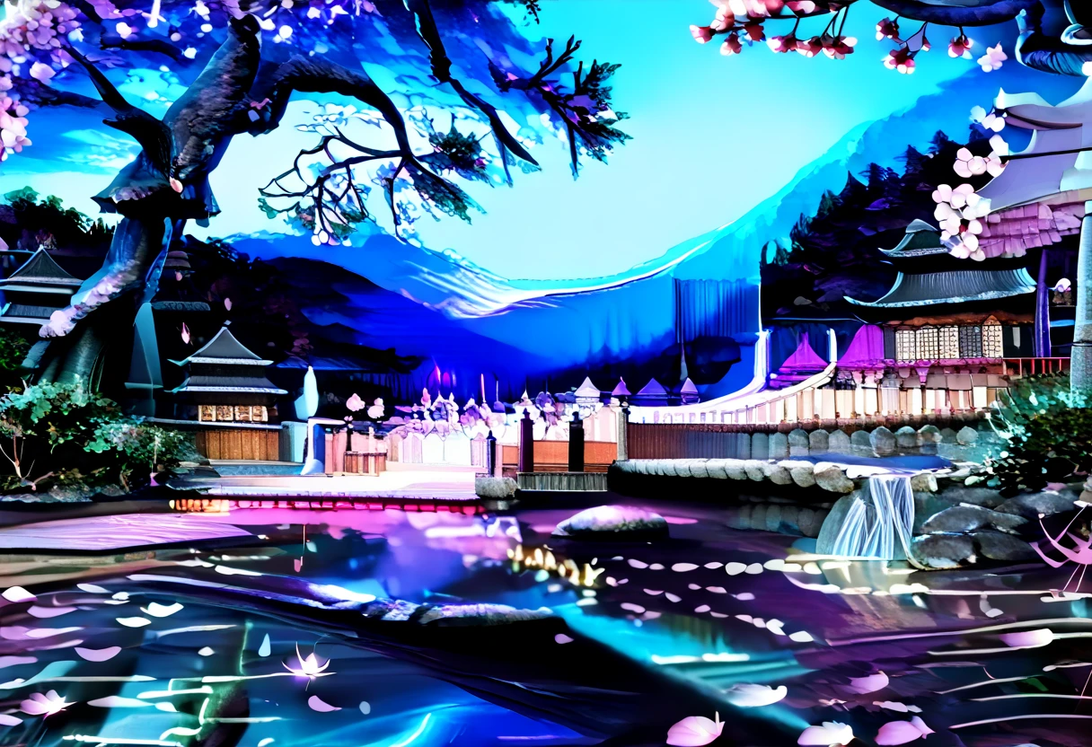 score_9, score_8_up, score_7_up, 3d, (Scenic Background, View of a Japanese Style Castle, Surrounded by a lake, Cherry Blossom Trees, Falling Cherry Blossom Petals, aurora and stars fill the night sky: 1.3), extremely detailed, ray tracing, RTX, high saturation, high contrast, photon mapping, (sharp image), (best quality), (detailed background), (intricate details), hyper detailed, 16k, light and shadow on skin, vivid colors, (lowkeylights_v2), (Dark), (Low-Key)
