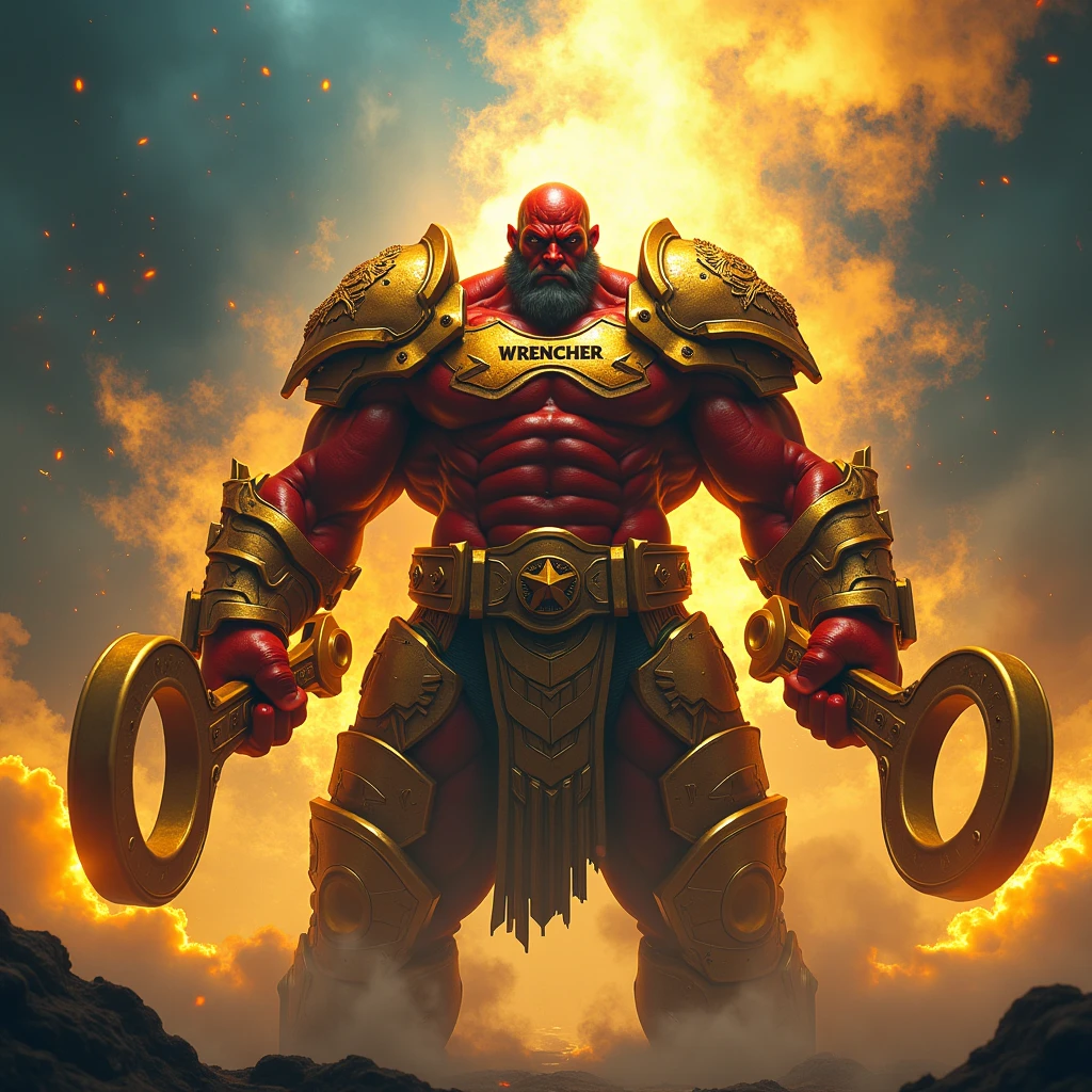 a fat black man with iron gauntlets, fighting an old man, cinematic lighting, dramatic action pose, highly detailed, unreal engine, octane render, volumetric lighting, epic fantasy, dark and gritty, chiaroscuro lighting, moody atmosphere, dynamic composition, heroic, (best quality,4k,8k,highres,masterpiece:1.2),ultra-detailed,(realistic,photorealistic,photo-realistic:1.37)
