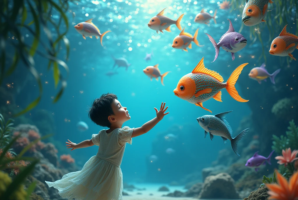 sad clown groups eating fish swimming toys.
aliens fish, turtles, fish, candy fish, toy fish'for kids in a cartoon monster costume.
a zombie spider the human from a baby
zombie dolls on the ocean