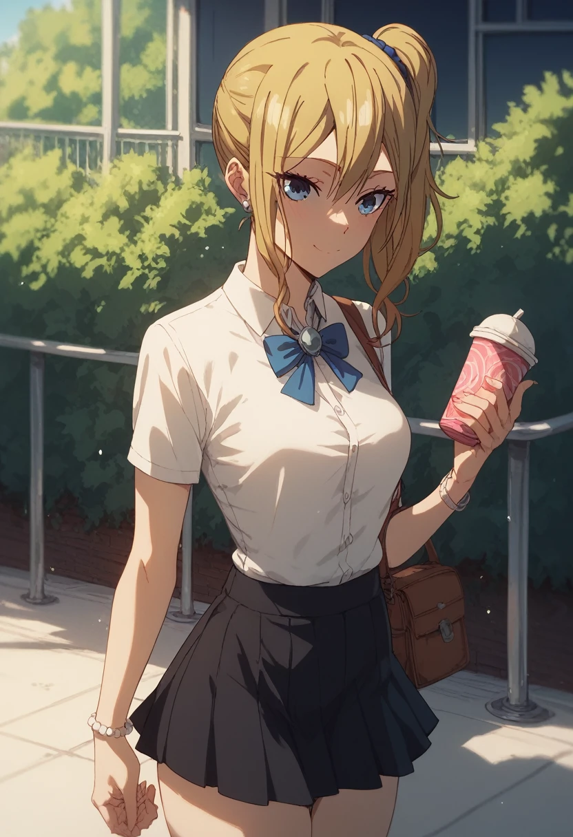 Hayasaka Ai, short top skirt 