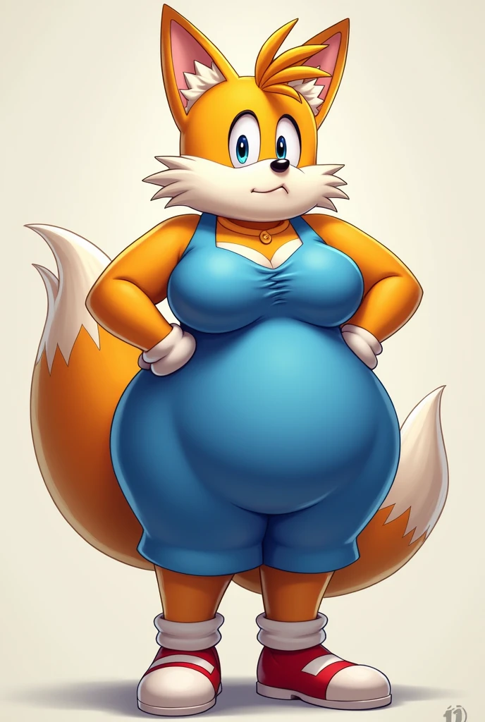 cream the rabbit, pregnent