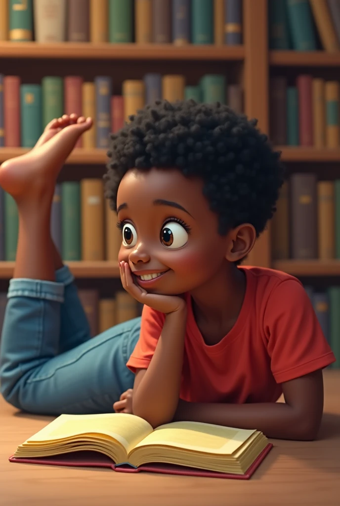 6-year-old children's cartoon character in an amusement park, brincando com asas de papel , menino negro, (afetos faciais detalhados)(((baby)), tiro limpo, Ghailan!, , jovem bonito, afro, grace and blessing, (((sorriso bonito))), renderizado em irreal, imagem promocional de livro infantil, imagem renderizada --auto