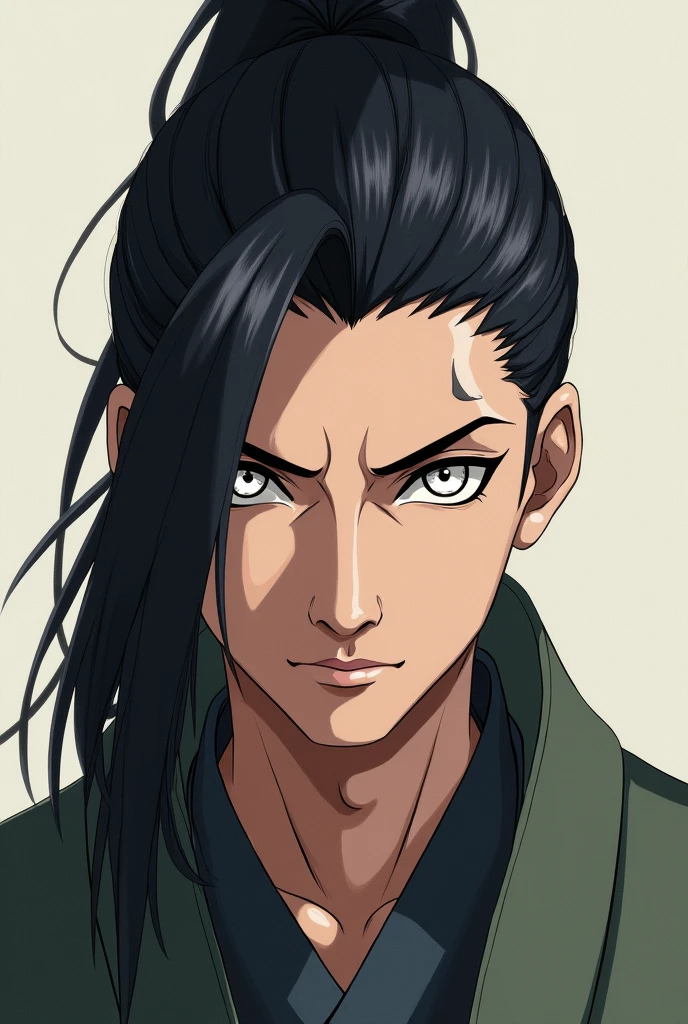 Create an ultra-realistic image of Neji, The "Naruto", What would he be like in real human life, with human features