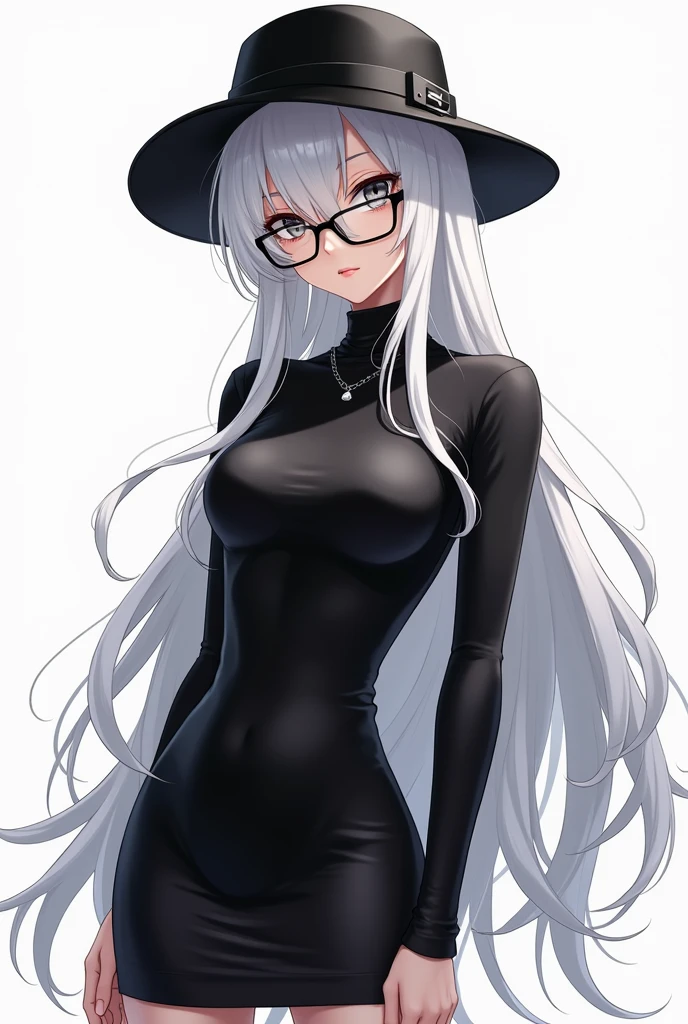 girl, facing the viewer, black and white, Long Waves hair, round glasses, geek accessories, collar, geek style, nude, naked, nipples, small breast size, confident gaze, monochrome color scheme, looking to the side, sensual pose, naugthy expression, head,((a person)),cat ears headset, hairpin, open legs, sweating body, body full of cum, pee, cum on crotch