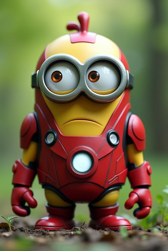 In the lab Minion turns into muscular