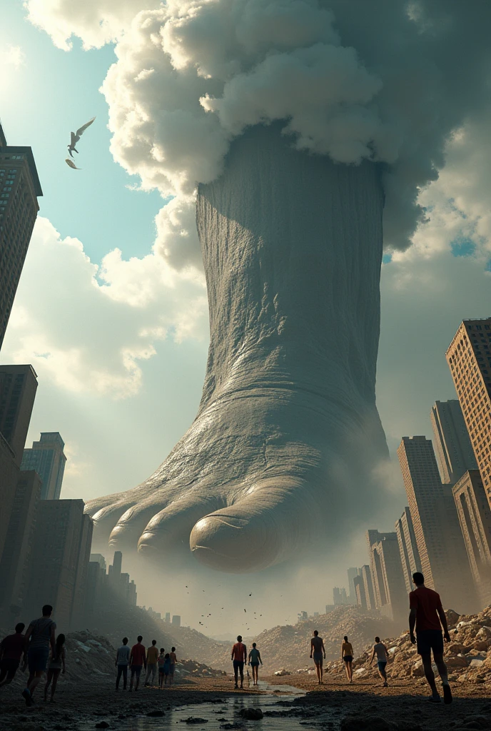giant feet smash the city、better feet,attack of titaness、full body、high quality、great picture、Rem、Re:Zero、hell girl、huge demolition、giant demon、giant devil girl、scary powerful giant girl、huge impact、destroyed city and giantess、small buildings、city destroyed by giantess、small buildings on the ground、hardly destroyed buildings、cracking buildings、devil costume、row angle、Sitting Giant Girl、Make women bigger、Anime Style、Real Anime、Anime characters、scary smile、creepy face、白いSigh、Heat、Excited woman、scary smile、Sweat、Sweatが流れる、Sigh、Dark atmosphere、dark sky、Destroyed urban area、rubble、Anatomically correct、Accurate body、many people in panic