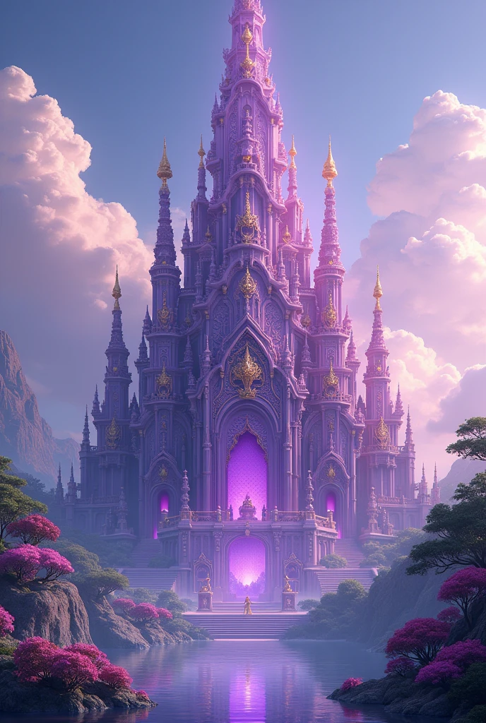 Purple temple