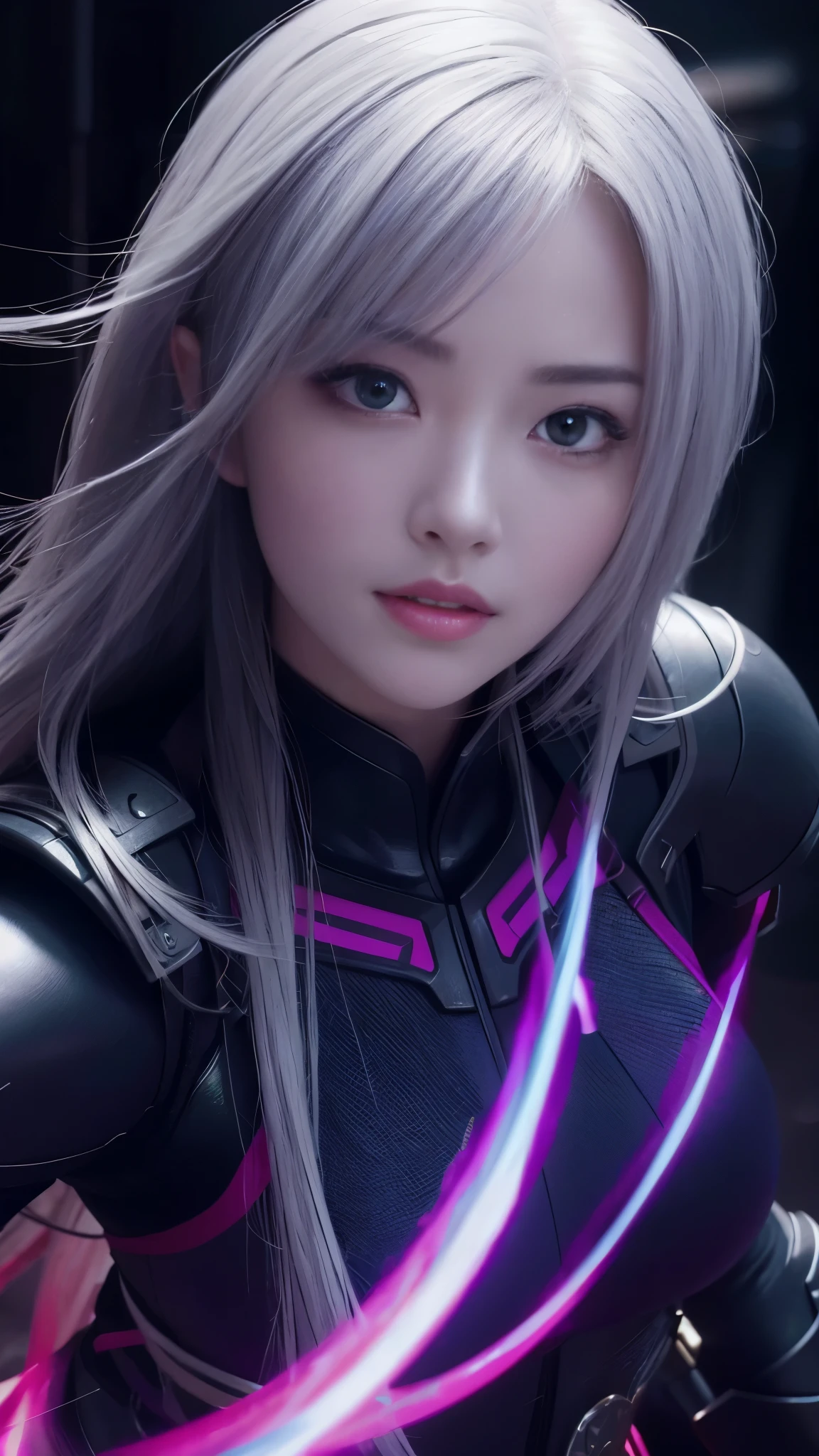 masterpiece、 best quality、 ultra high resolution、 super high definition ,aesthetic、8k、 ( photorealistic:1.4)、 Silver Hair , Japanese 、((green))、(Bishamonten)、night 、 super big boobs:1.8、Small waist:1.2、 Octane Rendering 、超A high resolution、8k、Unreal and dynamic、Surreal、 absurd、 dynamic action shot、During combat、In flames、Swirl、Fire Attack、((Ultra realistic details))、 portrait、Super sharp、 realistic textured face and skin、 beautiful symmetrical face 、Upper teeth、( perfect anatomy)、 CGSoation Trends