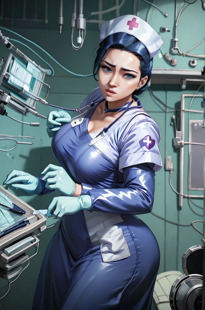 nurse uniform,hospital, latex nurse suit,nurses,busty,elbow gloves,labcoat,black hair woman,blueeyes , gigantic ,medical instruments,asian nurse,two nurses,speculum,examination room,oversize ,big ass ,strap on, lay on table ,legs spreaded,giving birth,gyno chair , dentist,Milf,latex,yellow uniform,oversize breasts,diaper