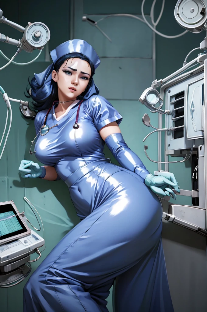 nurse uniform,hospital, latex nurse suit,nurses,busty,elbow gloves,labcoat,black hair woman,blueeyes , gigantic ,medical instruments,asian nurse,two nurses,speculum,examination room,oversize ,big ass ,strap on, lay on table ,legs spreaded,giving birth,gyno chair , dentist,Milf,latex,yellow uniform,oversize breasts,diaper