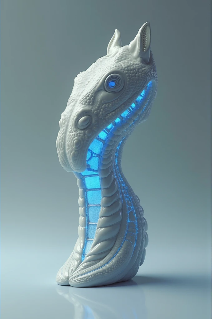Floating, A translucent jellyfish-like alien, Bioluminescent tentacles that emit a soft glow. There is a central chamber that pulsates with energy.. (Realistic:1.5) Alien Woman Monster, chest, 