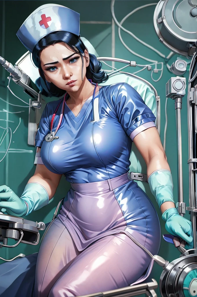 nurse uniform,hospital, latex nurse suit,nurses,busty,elbow gloves,labcoat,black hair woman,blueeyes , gigantic ,medical instruments,asian nurse,two nurses,speculum,examination room,oversize ,big ass ,strap on, lay on table ,legs spreaded,giving birth,gyno chair , dentist,Milf,latex,yellow uniform,oversize breasts,diaper