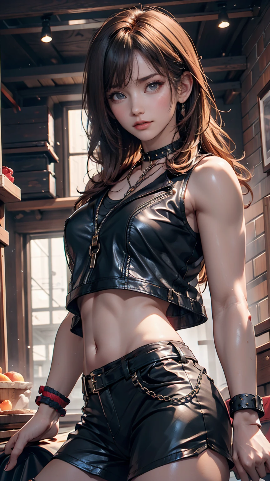((Top Quality, 8k, Masterpiece: 1.3)), 1 woman, Beautiful girl with slender abs: 1.3, (Hairstyle random, big: 1.2), Plain clothes: 1.2, Indoors, Ultra detailed face, detailed eyes, double eyelids, torn outfit --auto --s2