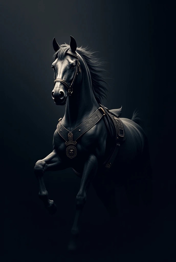 War Horse Logo Police Sergeant