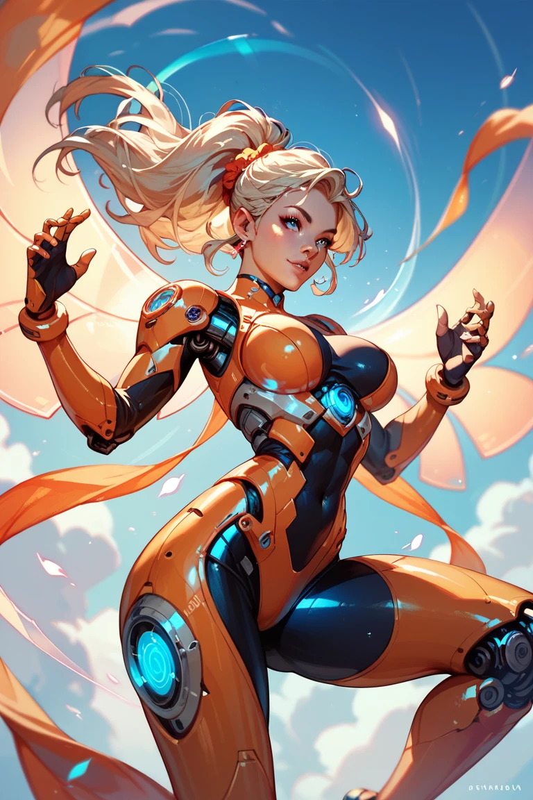 nsfw,(space action style), (Muted Tone), Delicate, Detail, Masterpiece,(colorful)illustration,(colorful)light particles, lens flare,
women with smile,
sideboob,shoulders,cleavage,sideless,thighs,
Cowboy shot, close-up,from above,
dynamic angle, dynamic pose,
Artistic, memorable masterpieces,(mechanical and mesmerizing scenery)
Watercolor:1.6, Delicate, Detail,
(masterpiece:1.2),(best quality:1.2),newest,intricate details,