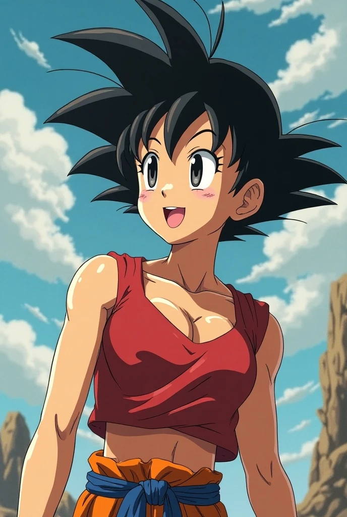 Generates naked videl from dragon ball