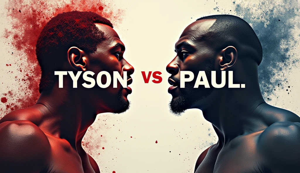 Create a poster like the one from Ibai's “Evening of the Year”, only with the title “the big boxing of the year”
