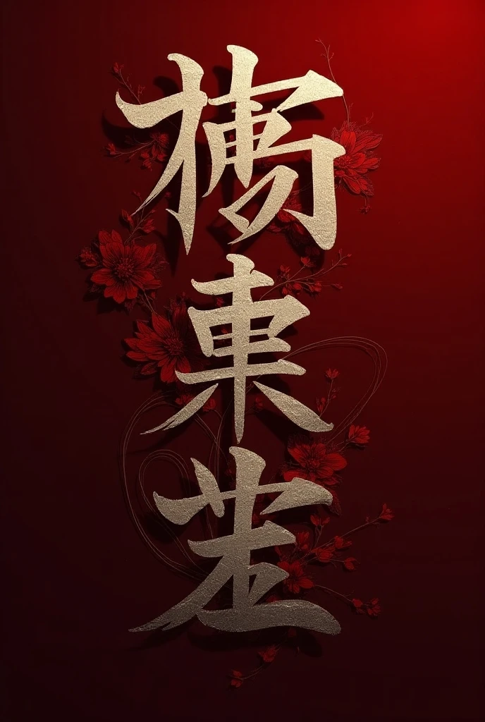 single color background with fancy korean fonts of the letters use. "Became an academy heroine stalker" just in Korean