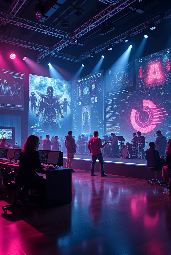 Picture New Music Zone AI" could be a unique channel where you blend visual storytelling, the latest in music, and AI-powered content creation. You could present music videos, behind-the-scenes content, AI-driven music analysis, and even cover tech news related to AI in the music
