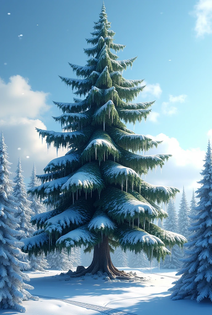 Add a track at the top of the tree