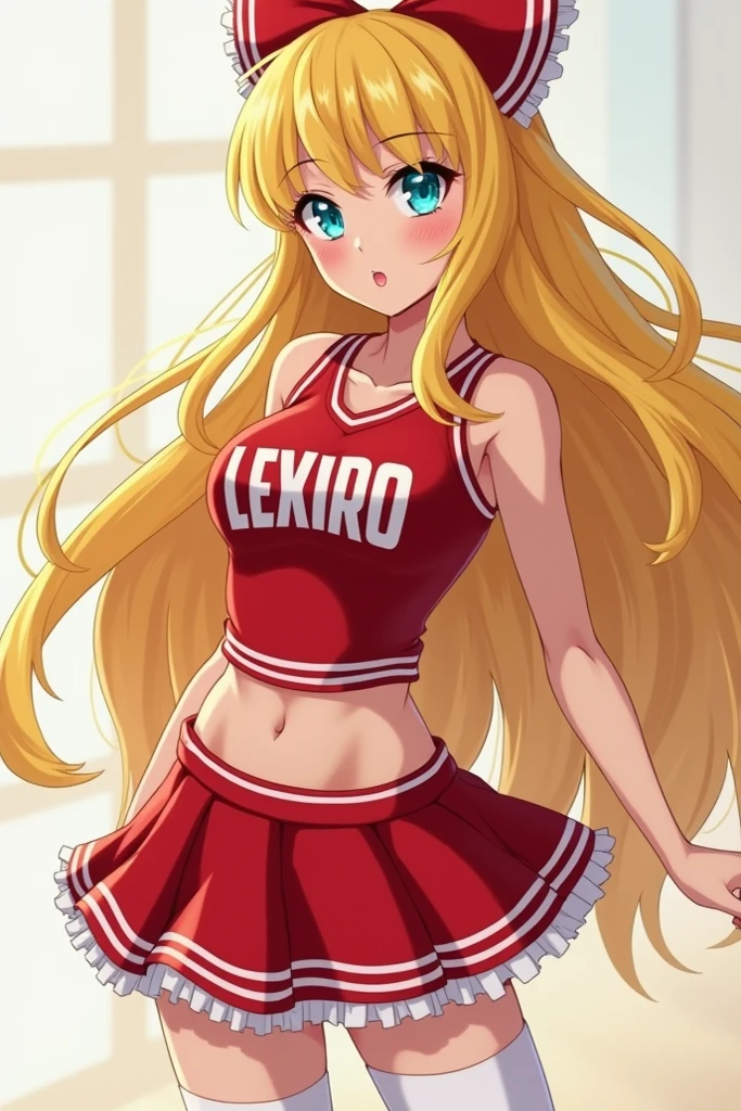 femele,１2 years old,Goldenhead,Black and Red Silk Basketball Uniform,Beautiful long hair,Blue eyes,Mansuji, A smile,,I see underwear,full body Esbian, (Close Shot, Best Quality, hight resolution, 4K, Detailed Lighting, Shaders, NSFW),  Smiling,  ( Blushing:1.2)sitting on,Legs wide open,small tits,,Skin is wet from sweat,