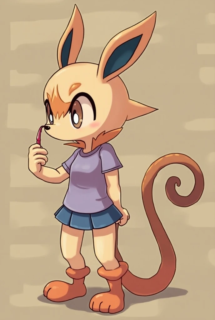 score_9, score_8, score_7, score_6, gadget, cartoon, (undressing, Japan, scenery, triangle shape small pubic hair, tiny bush, pussy), 1girl, nipples, orange pubic hair, caught, surprised, small blush, many boys, watched, crowded place
