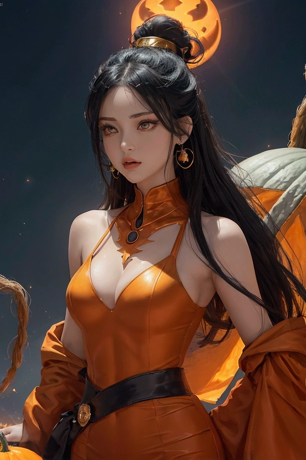Young princess dreaming of nebula and galaxies, shooting stars, vibrant colors, night time sky background 8k resolution concept art by Greg Rutkowski dynamic lighting hyperdetailed intricately detailed Splash art trending on Artstation triadic colors Unreal Engine 5 volumetric lighting Alphonse Mucha WLOP Jordan Grimmer orange and teal