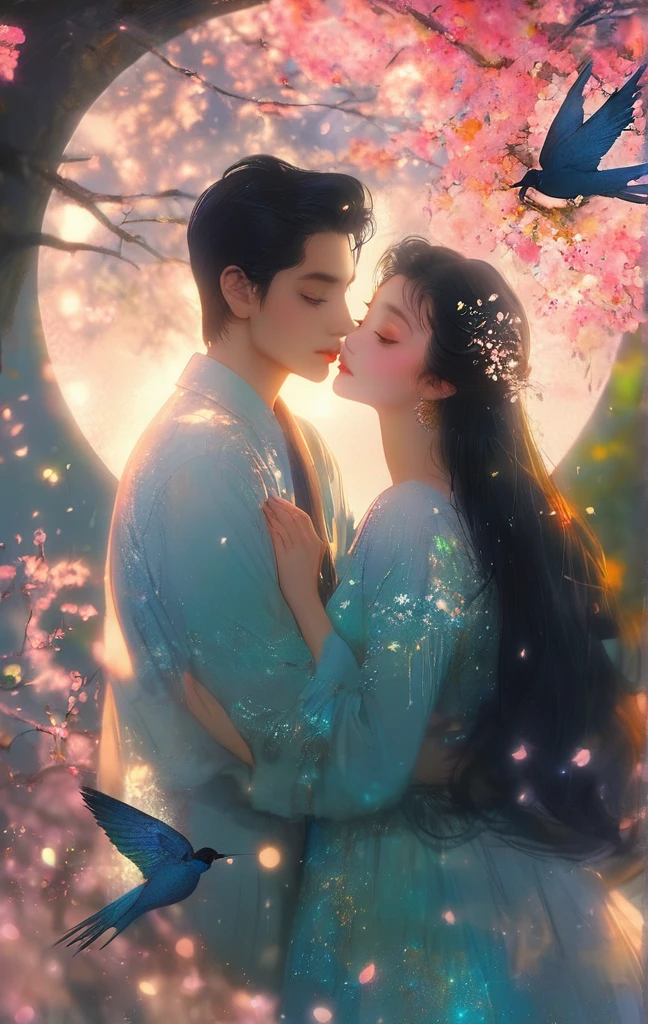 32k, Masterpiece, Highest quality, One girl, Detailed eyes, flower,Alstroemeria, White and orange style,A dreamy, romantic piece,Pale purple, Mysterious Leaves,A playful arrangement,Fantasy,High Contrast,Ink strokes,explosion,Exposure, Impression of white and orange tones,Abstract,((Watercolours by John Berkey and Jeremy Mann )) Brush strokes,Negative Space, Tyndall effect,