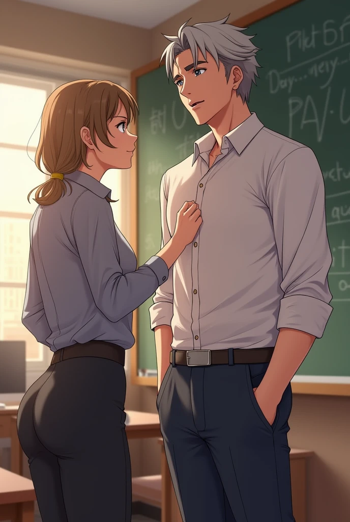 ((((((((((Man and woman embracing and having sex)))))))))),((((((((Having vigorous sexual intercourse with a man))))))),((((((((Men and women in agony))))))),(((((((((Naked with an erotic look))))))))),(((((((Upper body裸)))))),(masterpiece:1.2, highest quality), (realistic, photorealistic:1.4), beautiful illustrations, (natural side lighting, movie lighting),
looking at the viewer, face focus, Upper body, Japanese, perfect face, perfect body, Cute symmetrical face, shiny skin, baby face, medium breasts:1.4
((medium hair:1.4, light brown hair)), hair between eyes, emerald green eyes, seductive thighs, thin,
beautiful hair, beautiful face, thin and beautiful eyes, beautiful clavicle, beautiful body, beautiful breasts, beautiful thighs, beautiful feet, beautiful fingers,
(beautiful scenery), evening, (office), Are standing, (cute smile, Upper grade),