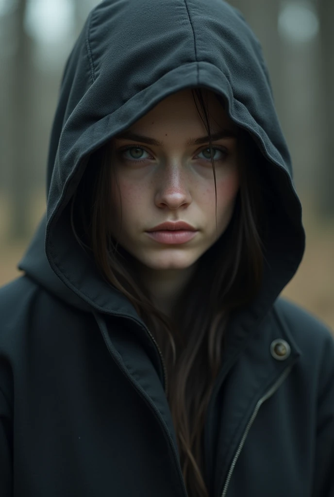 Dark Elf, copper skin, silver eyes, killer, high, mysterious, scarf, charismatic