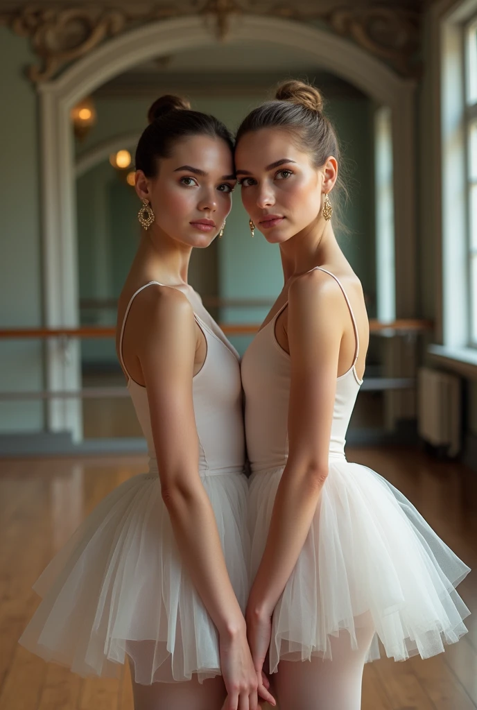 #2 beautiful girls #ballet dancers# full body photograph#realistic ...
