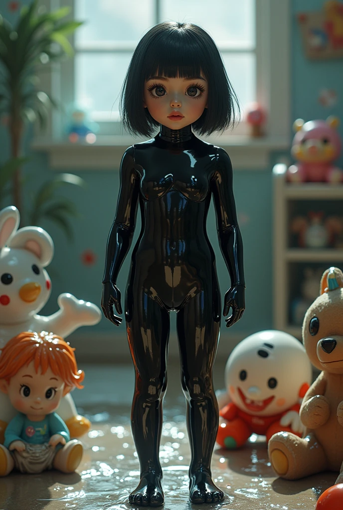 Delicate Face, Rezero Rem (Carbon Fiber High Leg Cut Leotard), {{Angle Bob}}, (Big: 1.15), (Mechanical Joint), Bangs, Attractive Curves, Middle of the Pelvis, Seaside, Standing Posture, Beach, Glowing Skin, ((Pafia Leola)), (Spread Legs, Camel Toe, Cameltoe, Vulva: 1.25), Cyberpunk, Sci-Fi, [Shining Neon], (Upper Body: 1.15), (8k, RAW photo, top quality, masterpiece: 1.45), (NSFW: 1.35)