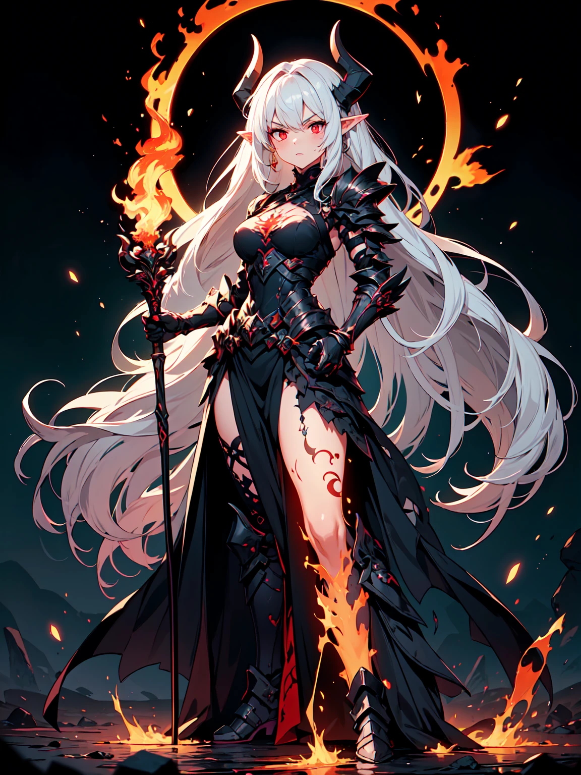 1girl ,
Anne Stokes
fantasy, scythe
(masterpiece, best quality, ) red and black tone
detailed background , high contrast, <lora:add_detail:.1>
