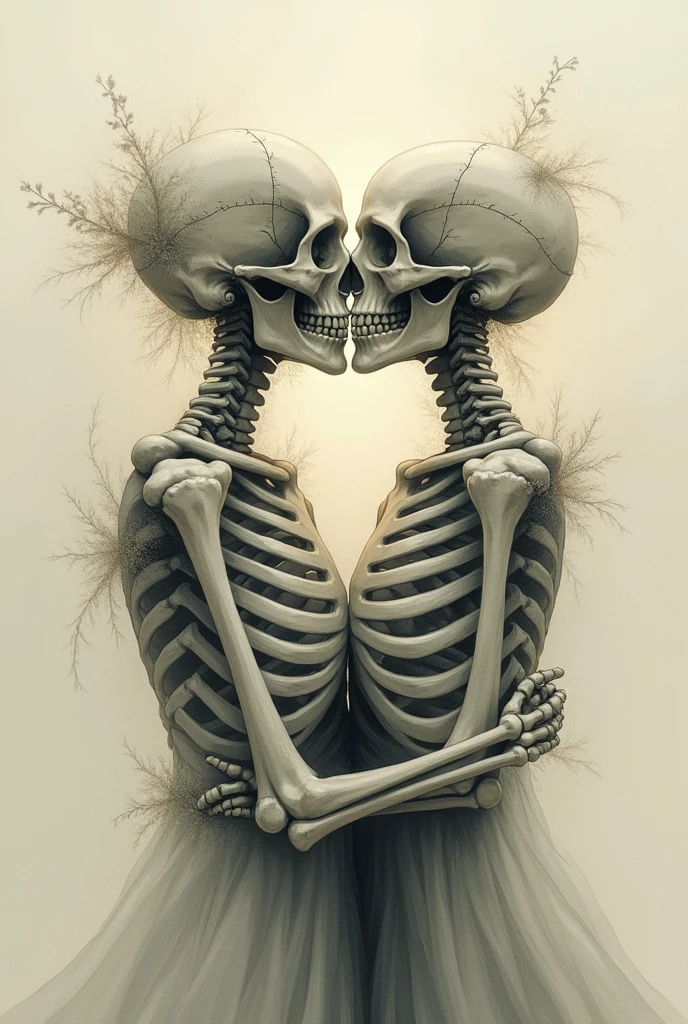 xrayeffect  lovers alien and girl,  anatomical skeleton visible<lora:xrayeffect_sd1.5:1>