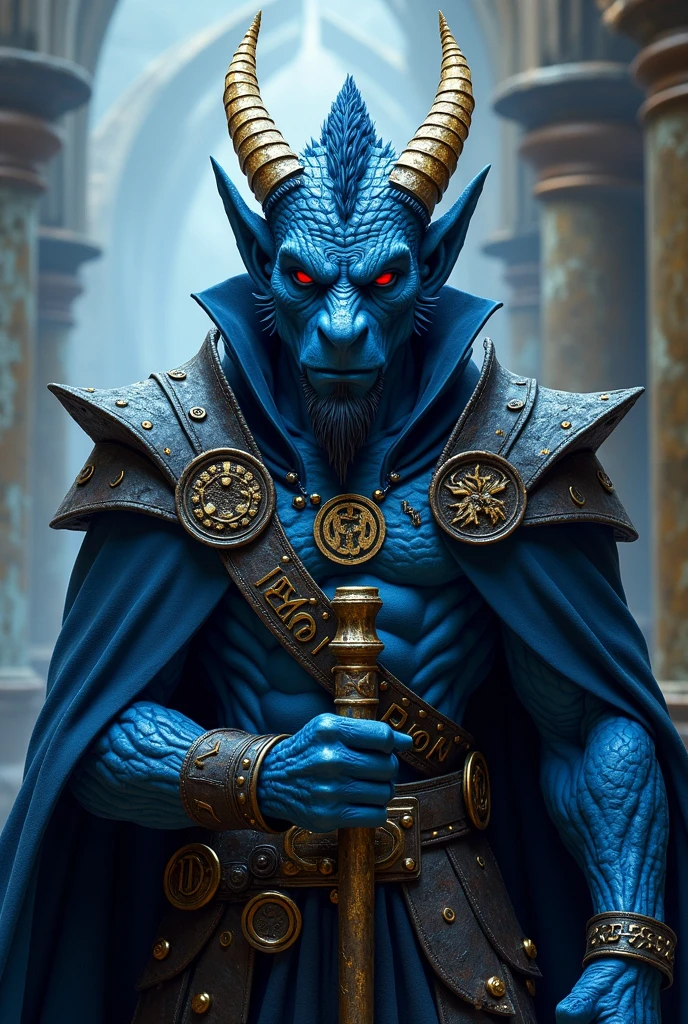 Photo of a tau air caste, sitting, long hair, highly detailed, 1boy, alien, flat nose, blue skin,
<lora:tool - add_detail:1> <lora:Ta'u, Species MK1 by CARAXES:0.7>